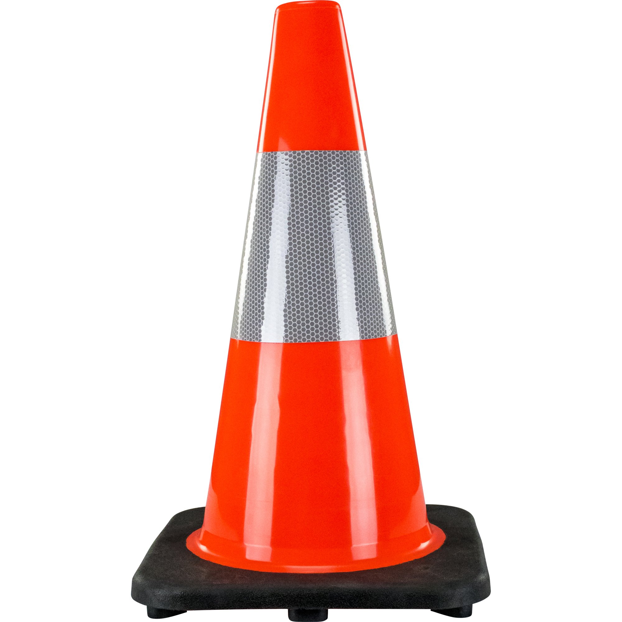 SAS Safety, InVue® Hi-Viz Reflective Traffic Safety Cones 18"